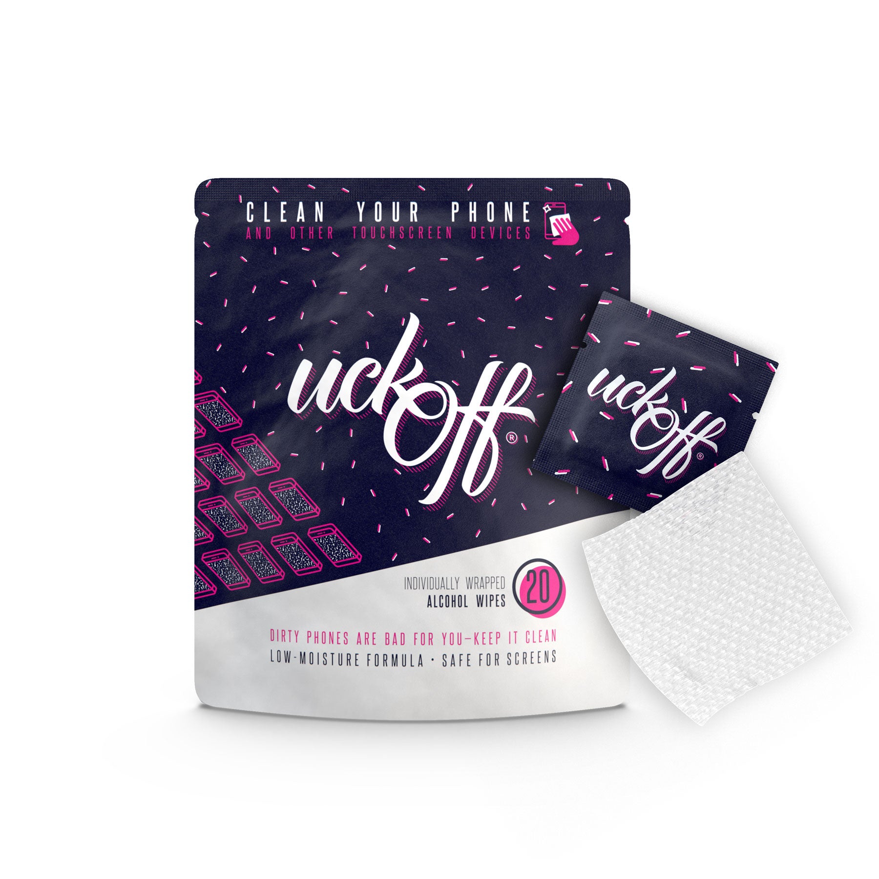 Open image in slideshow, Alcohol Cleaning Wipes For Tech
