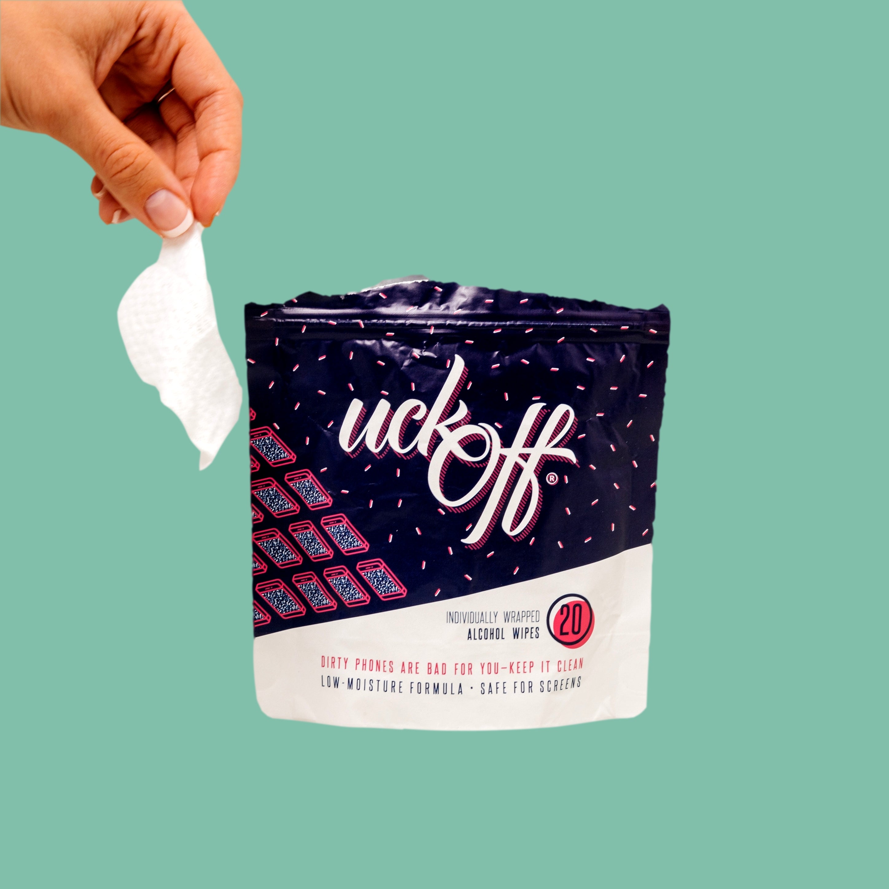 Open image in slideshow, Alcohol Cleaning Wipes For Tech
